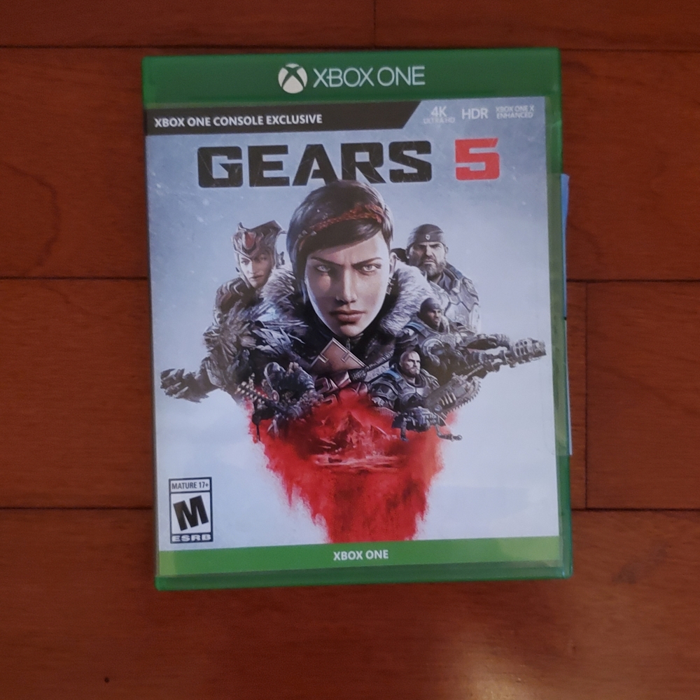 Microsoft Gears 5 for Xbox One - Green Case